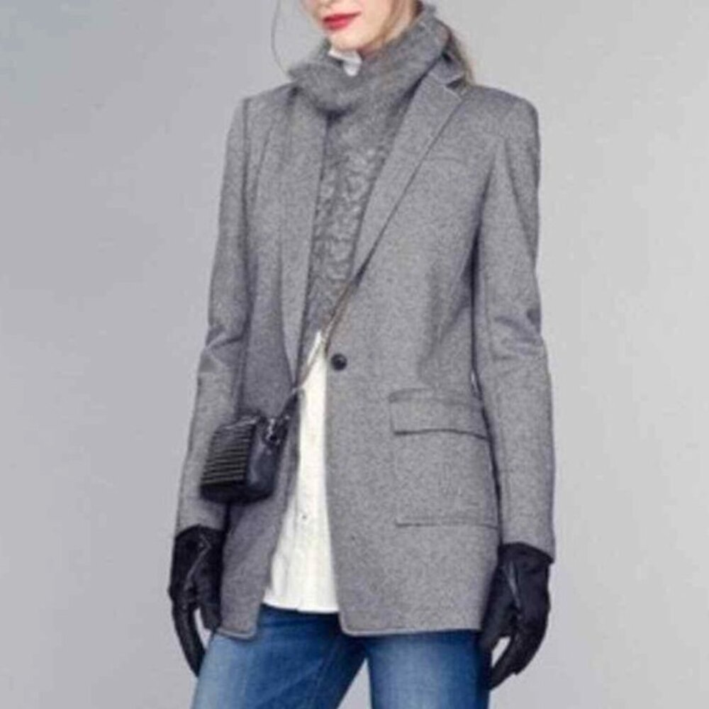 Banana Republic Women's Wool Blend Knit Blazer Size 6